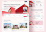 design figma landing page, saas website UI UX design